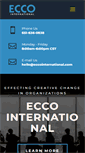Mobile Screenshot of eccointernational.com
